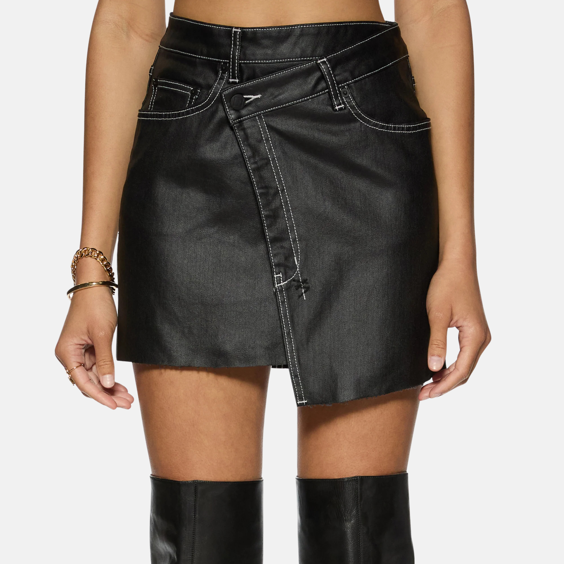 【CPG】RAP SKIRT FRONT POCKET SKIRT Womens Rap Skirt Stealth Skirts | Ksubi ++