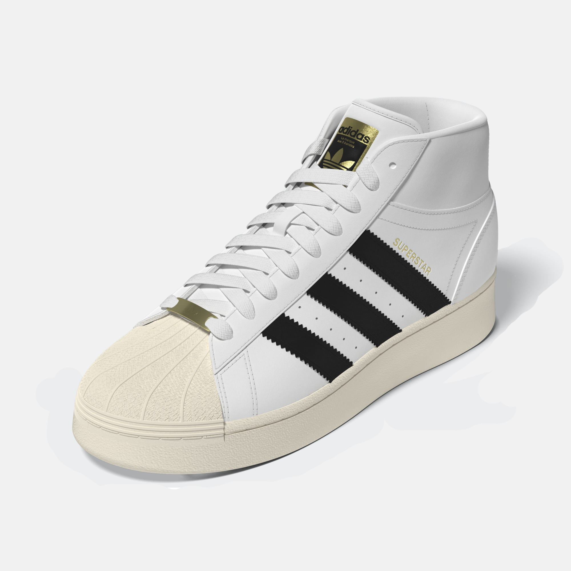 Adidas Superstar XLG Mid Vintage White Black