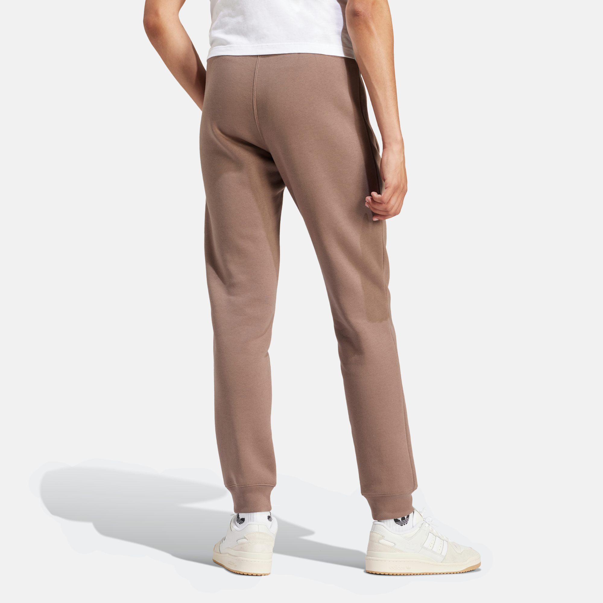 Adidas Trefoil Essentials Brown Sweatpants