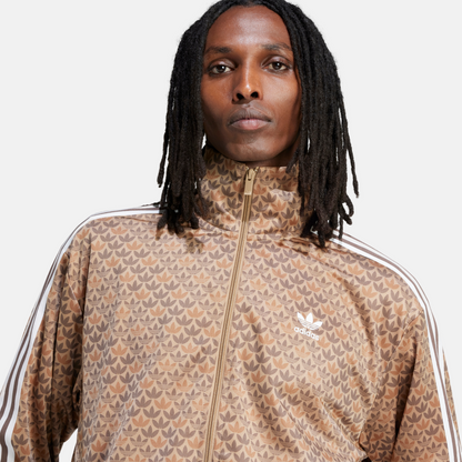 Adidas Football Classic Mono Brown Track Jacket