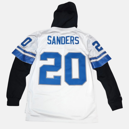 Mitchell & Ness Barry Sanders Detroit Lions Jersey Hoodie