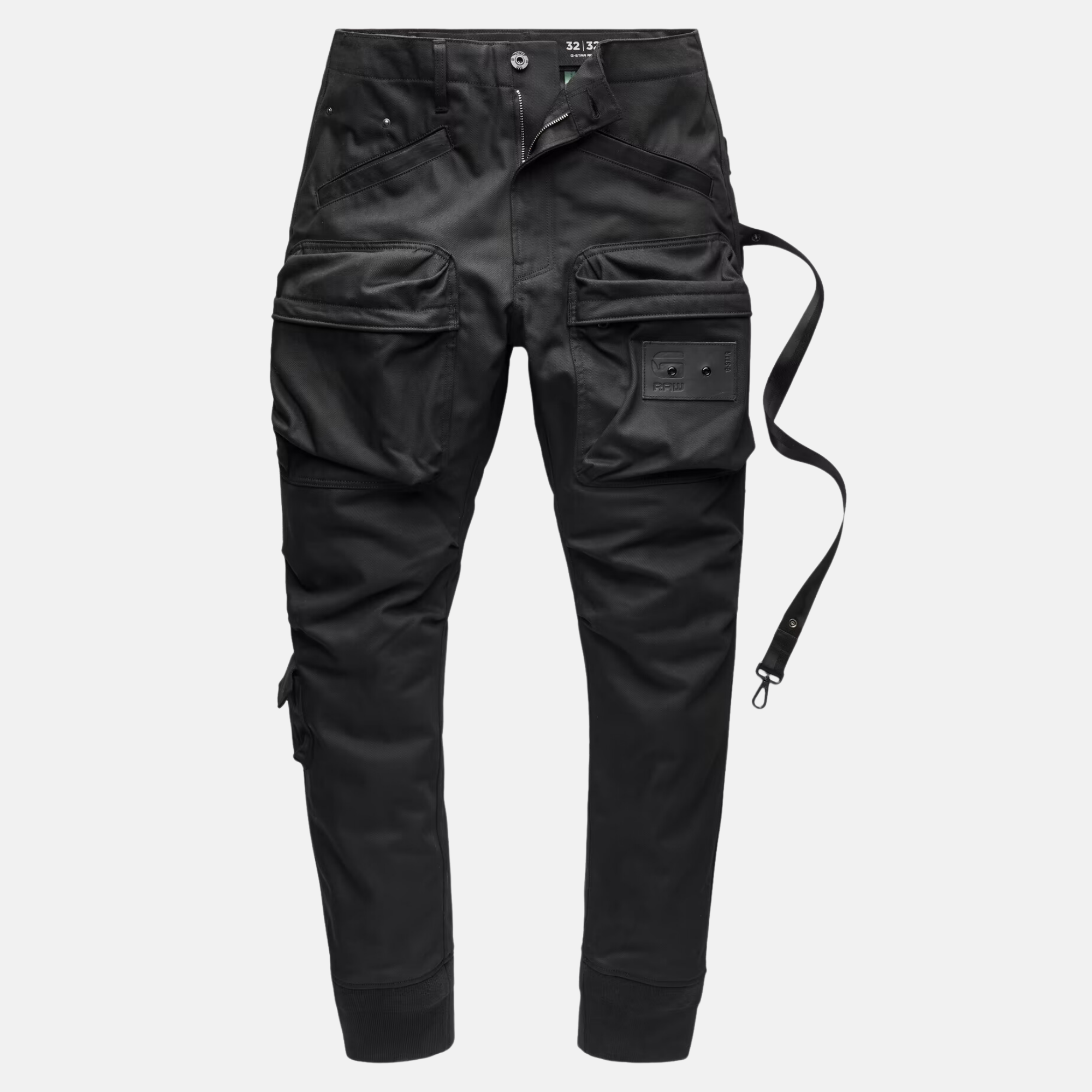 G-Star Raw Relaxed Tapered Black Cargo Jeans
