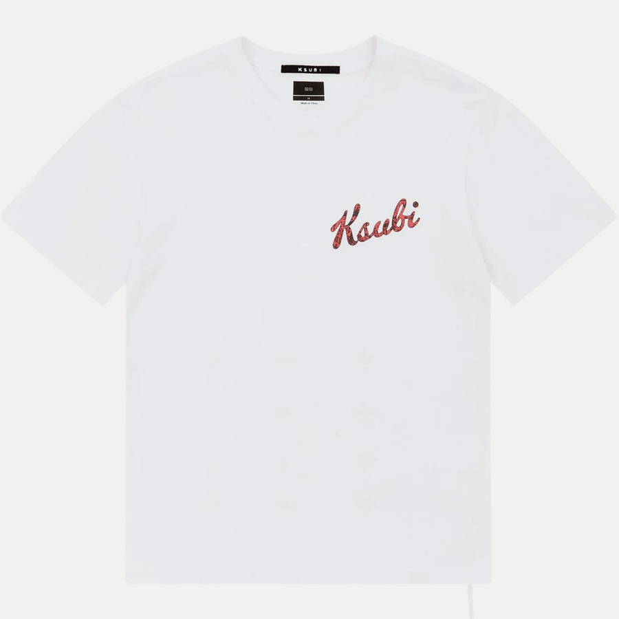 Ksubi Autograph Kash T-Shirt Space White