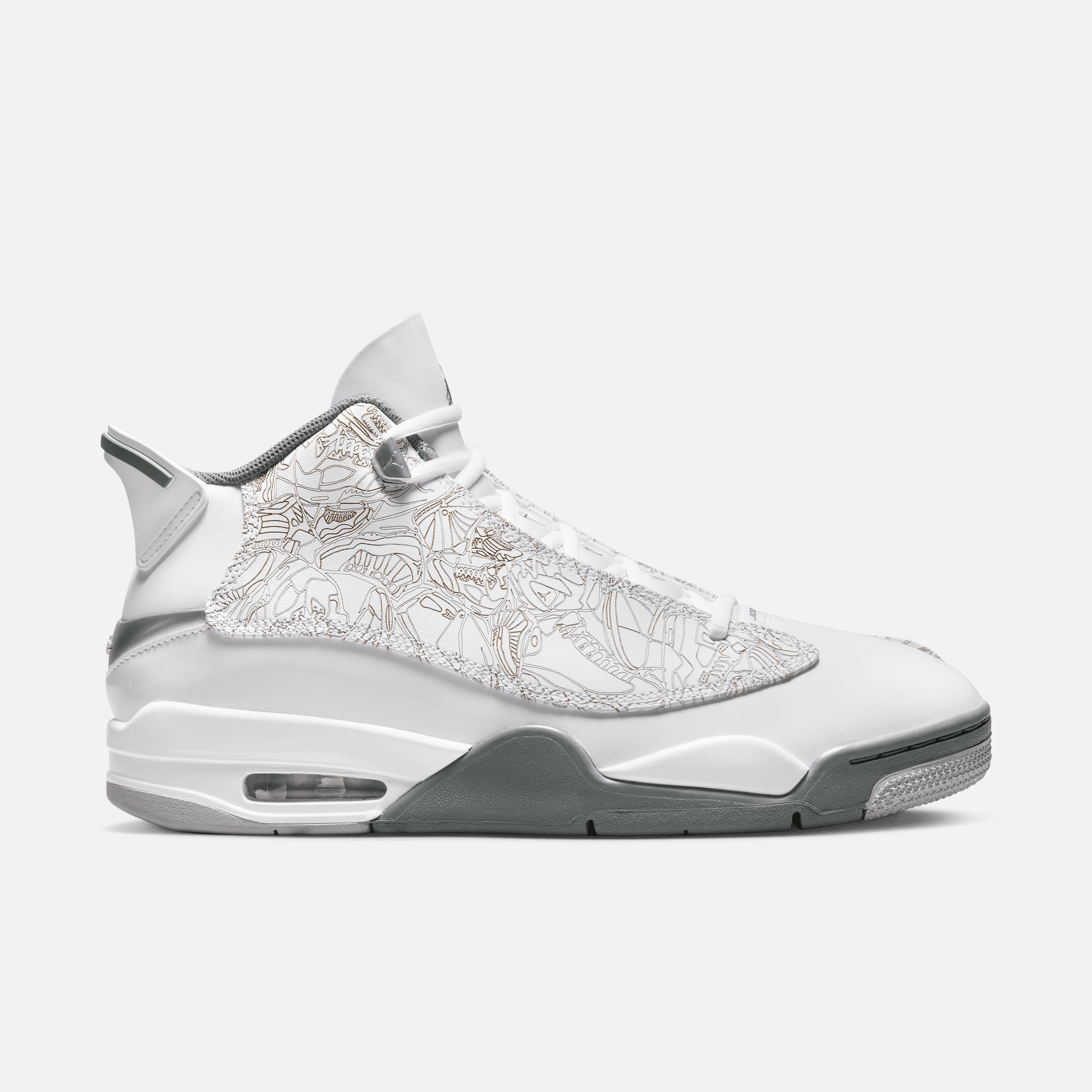 Air Jordan Dub Zero White Cool Grey