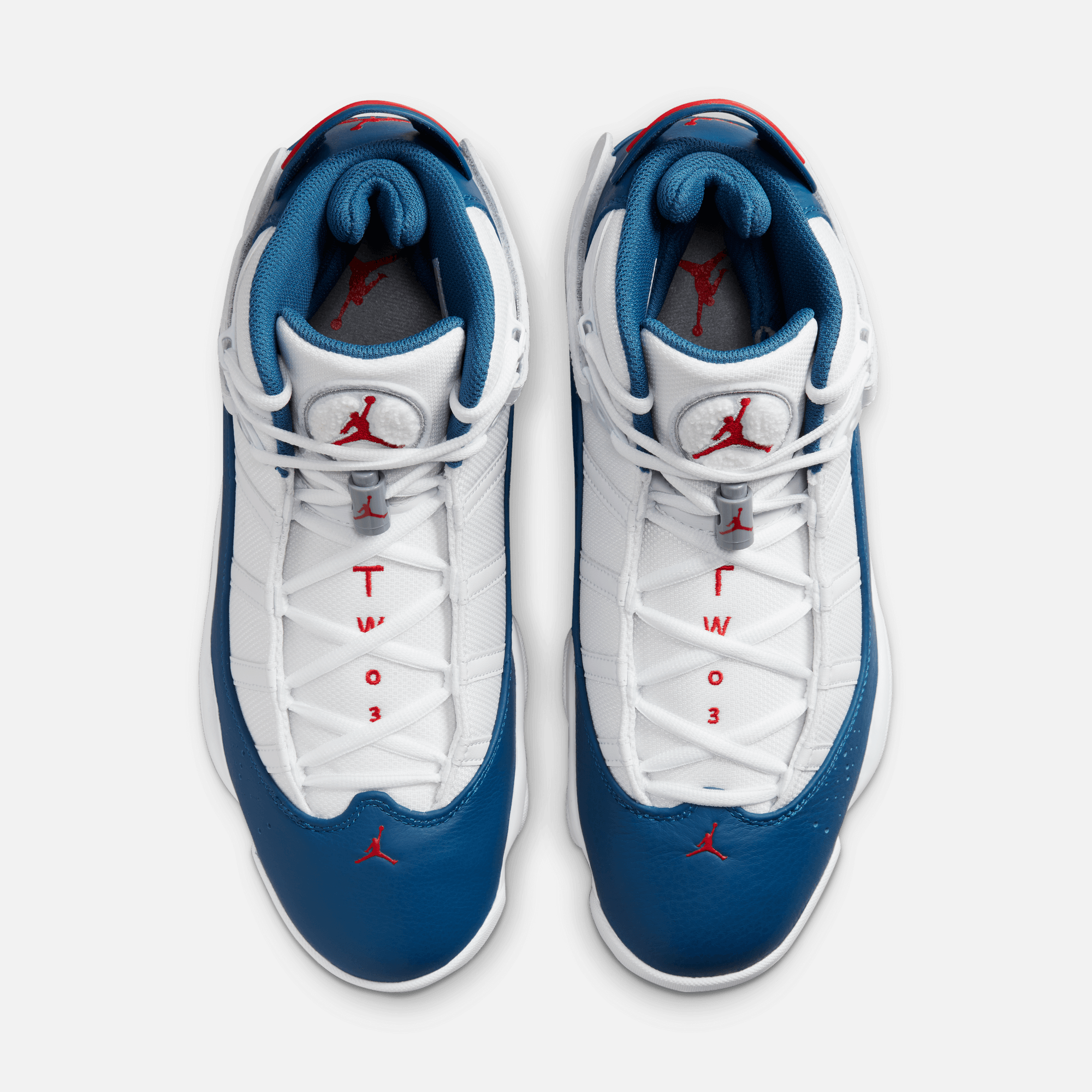 Air Jordan 6 Rings White True Blue