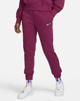 Nike Women's NSW Phoenix Fleece Red Pant