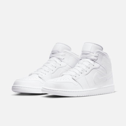 Air Jordan 1 Mid Triple White
