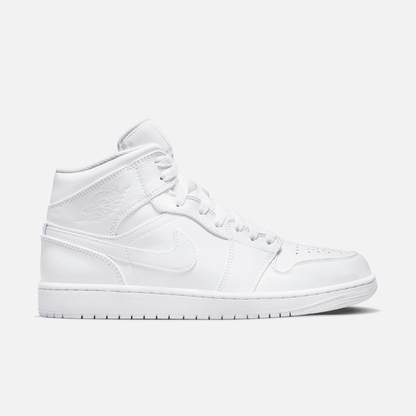 Air Jordan 1 Mid Triple White