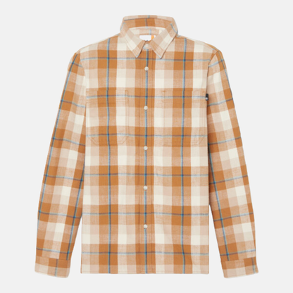 Timberland Work Heavy Wheat Flannel Shirt