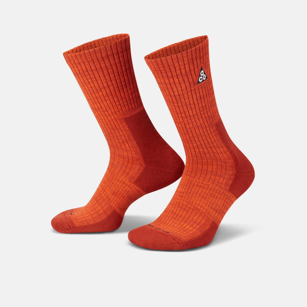 Nike ACG Everyday Campfire Orange Cushioned Crew Socks (1 Pair)