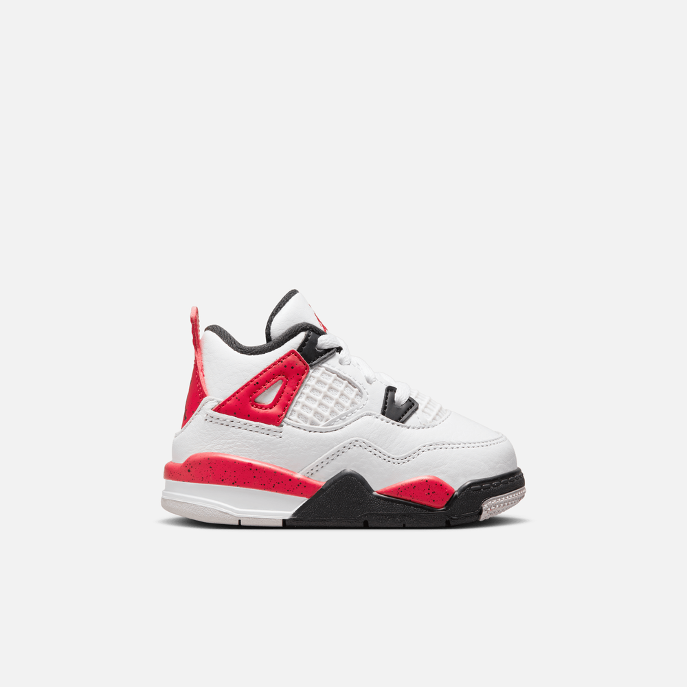 Air Jordan Kids' 4 Retro Red Cement (TD)
