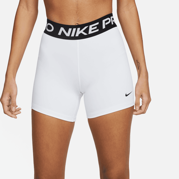 Nike Pro 365 Women's 5-Inch White Shorts