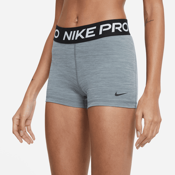 Nike Pro Women's Grey 3-Inch Shorts