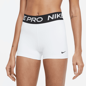 Nike Pro Women's White 3-Inch Shorts