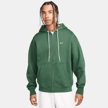 Nike Solo Swoosh Fir Green Full-Zip Hoodie