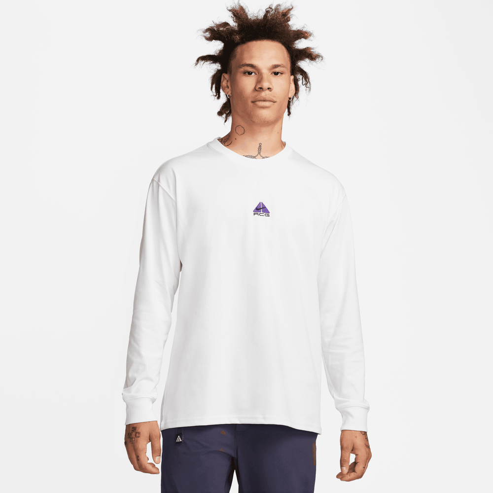 Nike ACG "Lungs" White Long-Sleeve T-Shirt