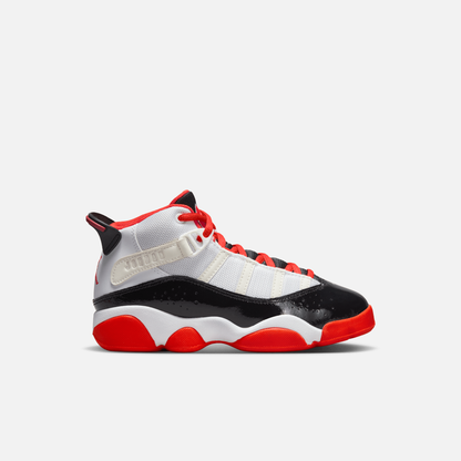 Air Jordan Kids' 6 Rings Team Orange (PS)