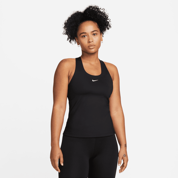 Nike Swoosh Women's Black Medium-Support Padded Sports Bra Tank