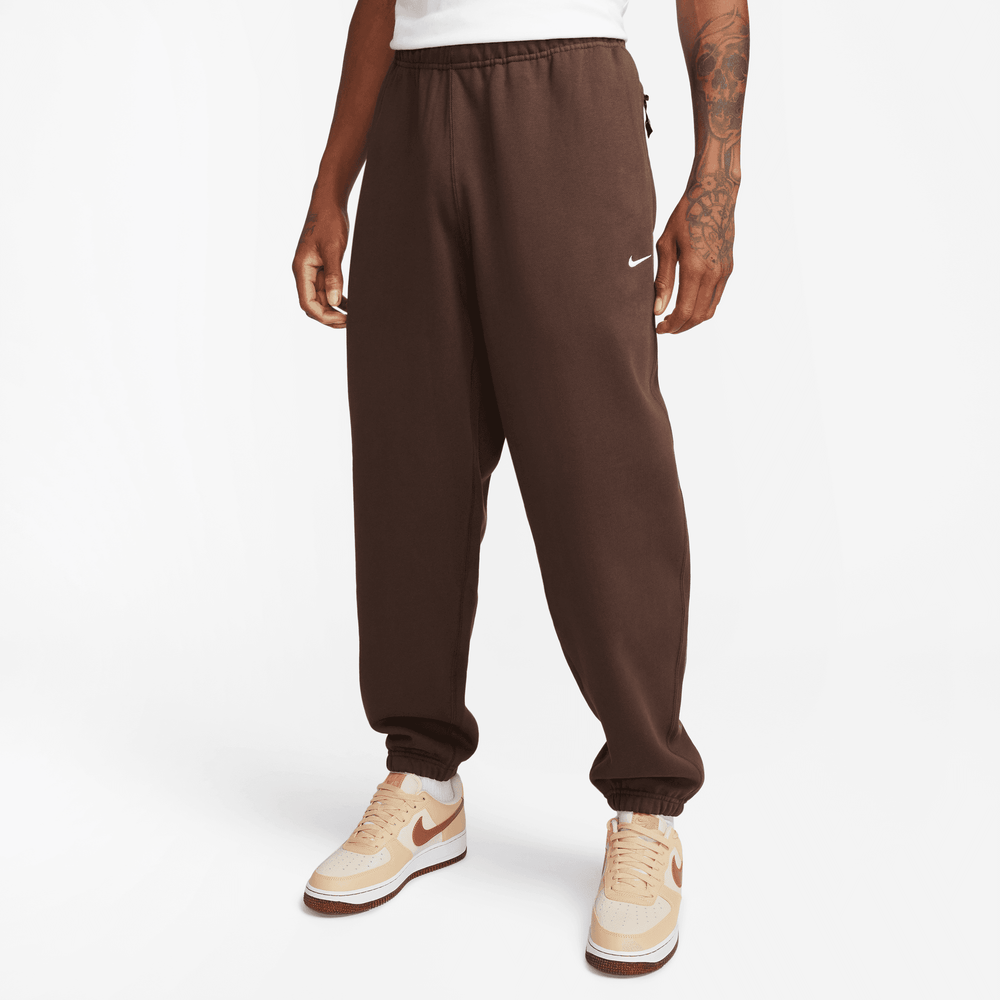Nike Solo Swoosh Fleece Brown Pants