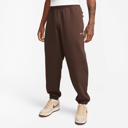 Nike Solo Swoosh Fleece Brown Pants