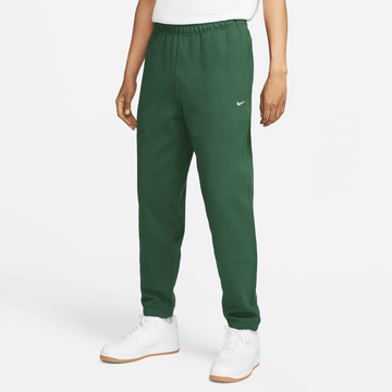 Nike Solo Swoosh Green Fleece Pants