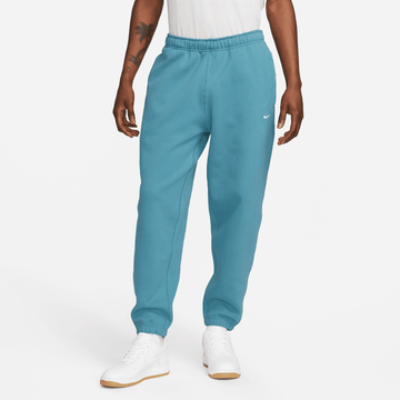 Nike Solo Swoosh Aqua Blue Fleece Pants