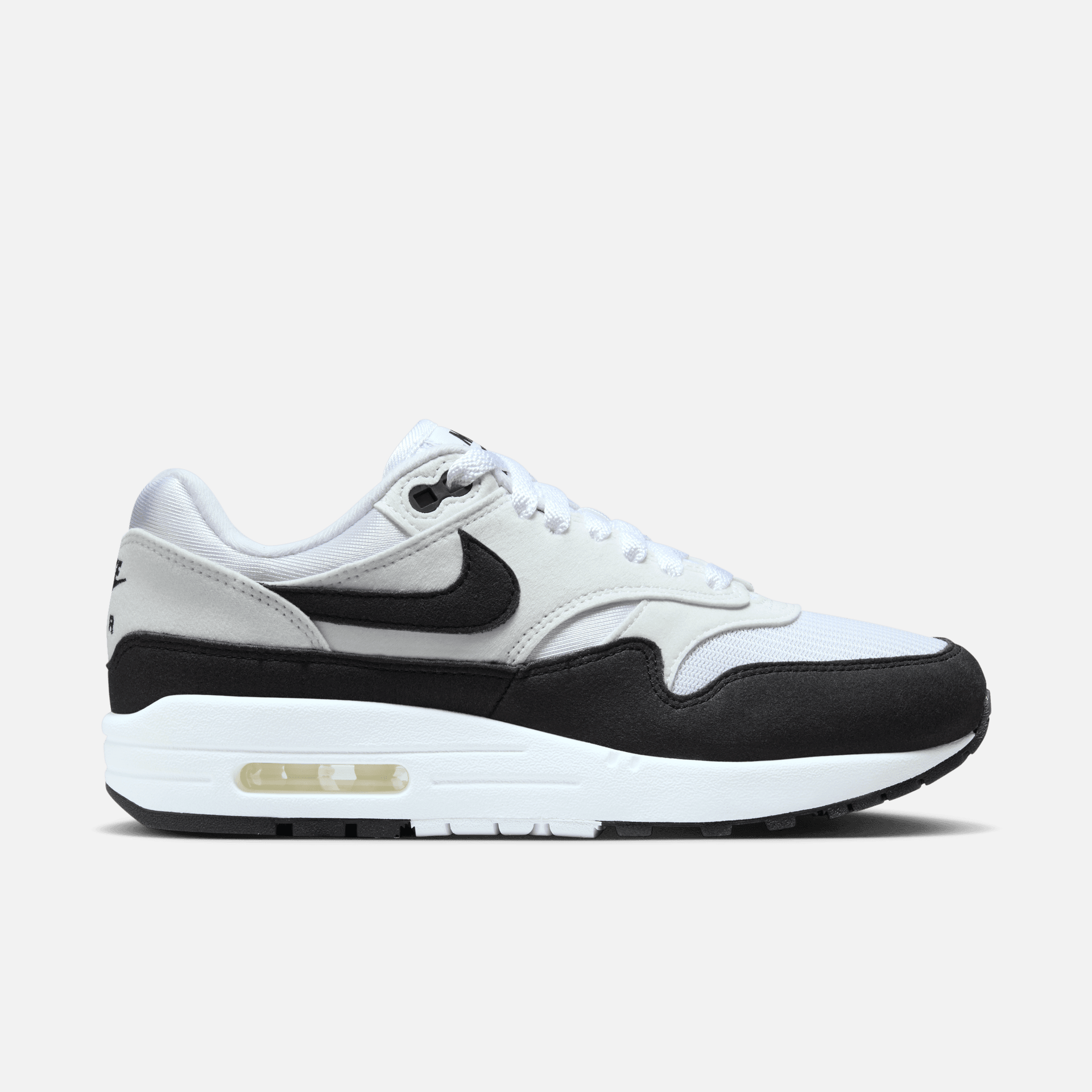 Nike Women's Air Max 1 White Black – Puffer Reds