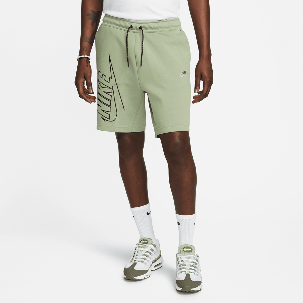 Nike Tech Fleece Light Green Shorts