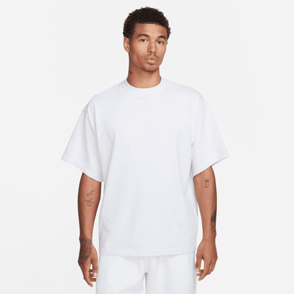 Nike Solo Swoosh White Short-Sleeve Heavyweight Top