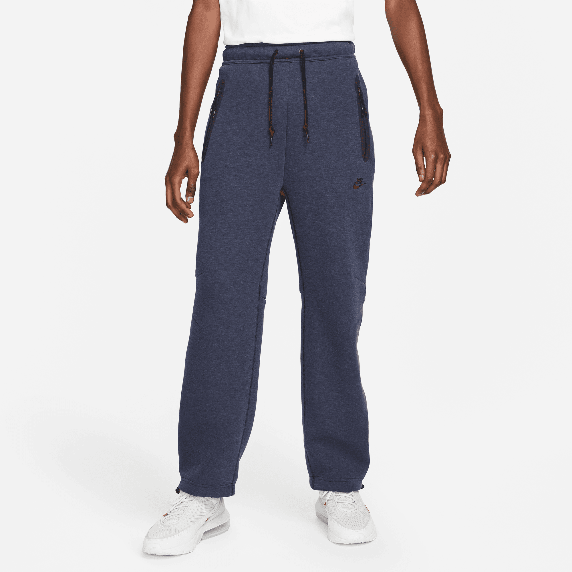 Nike Sportswear Tech Fleece Blue Open-Hem Sweatpants