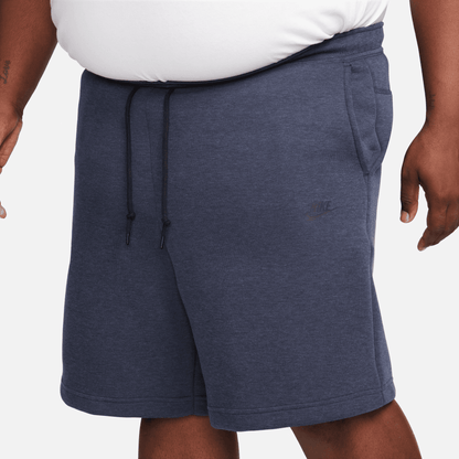 Blue nike fleece shorts online