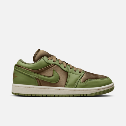 Air Jordan Women's 1 Low Brown Kelp Sky J Olive