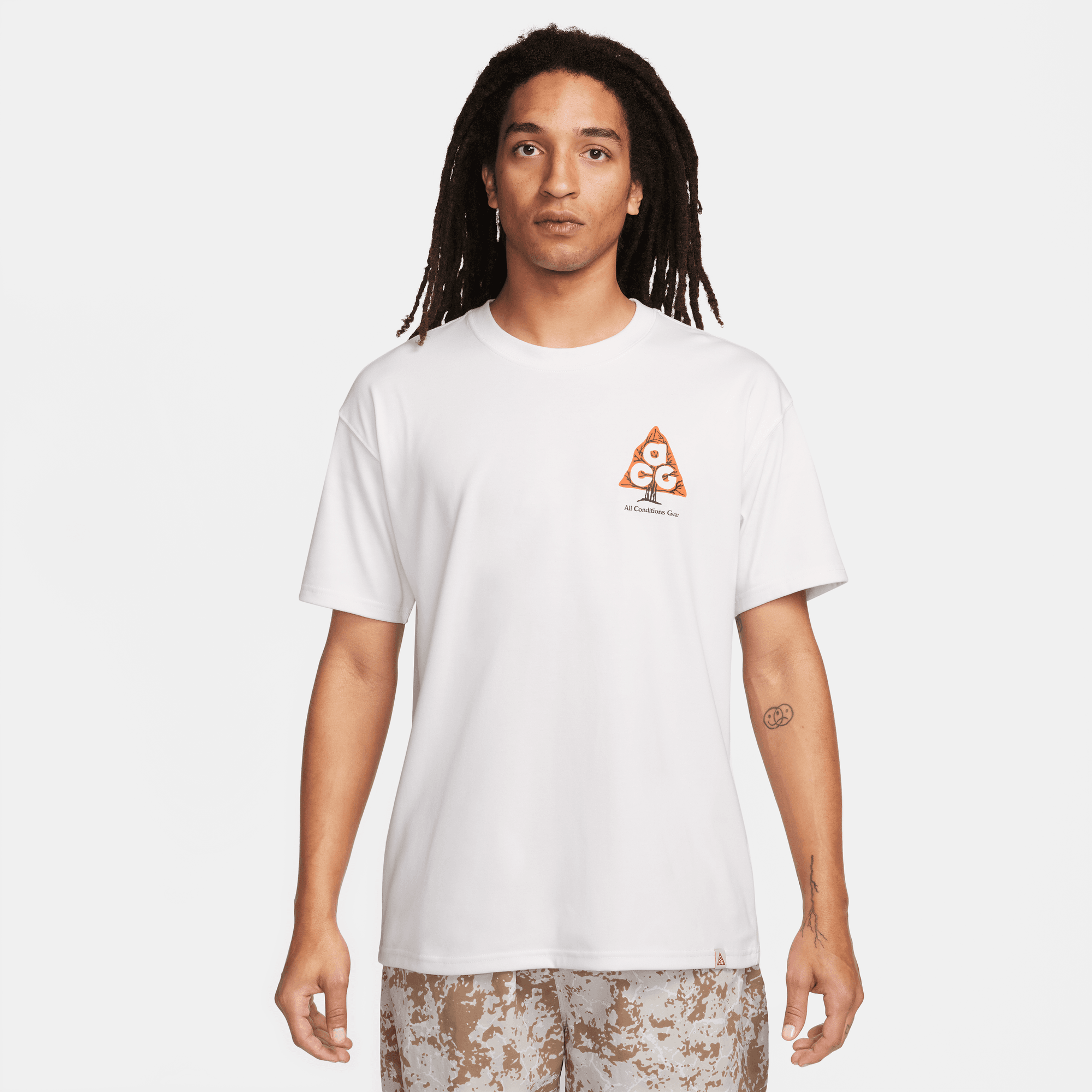 Nike ACG Wildwood White Graphic T-Shirt