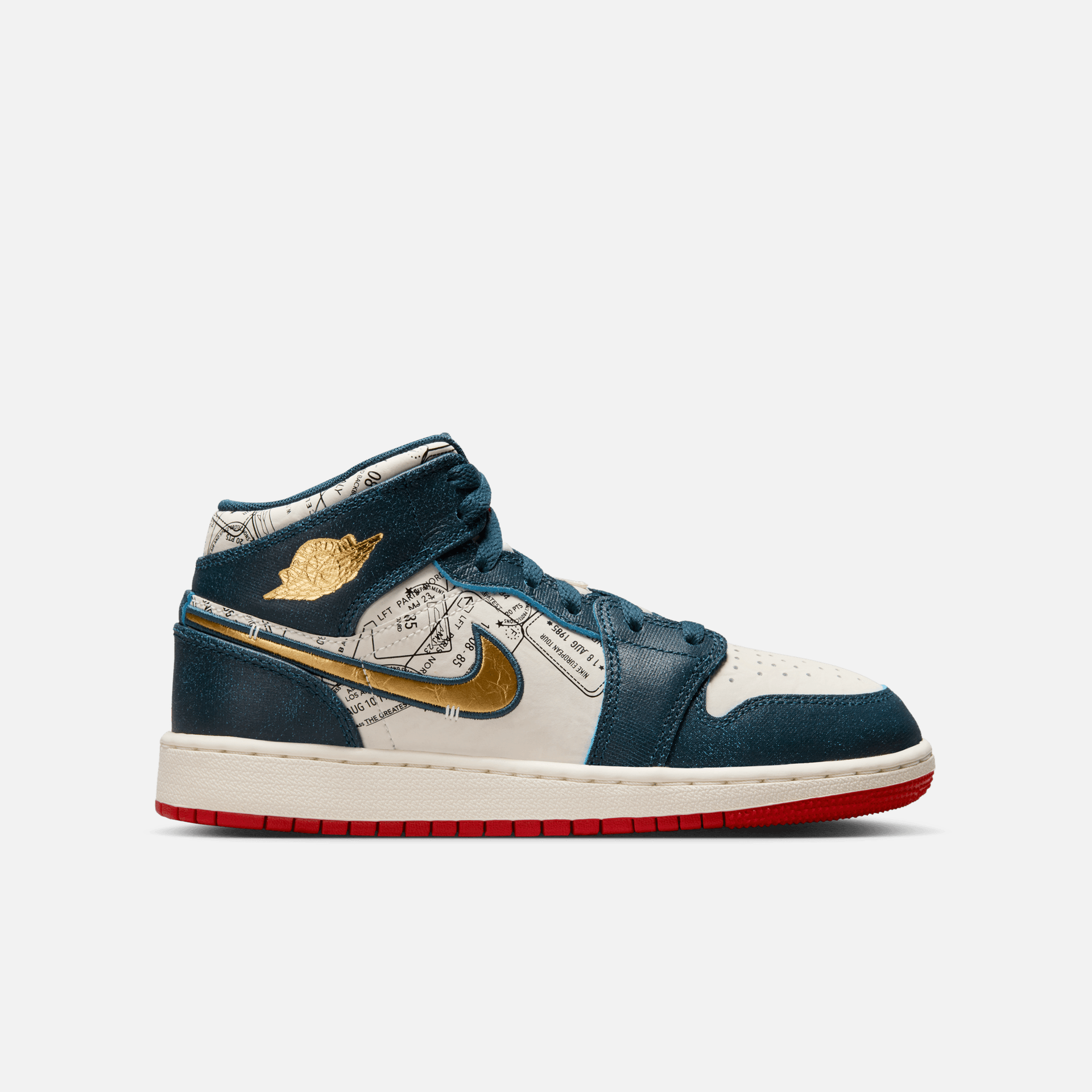 Outlet Jordan 1 Mid SE GS Take Flight size 5Y