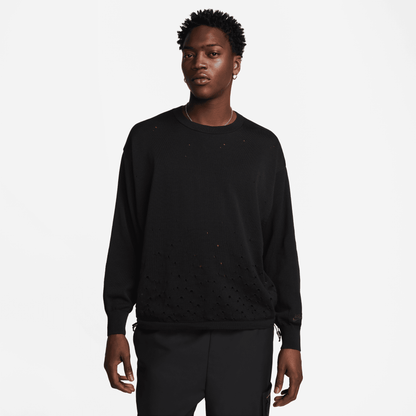 Nike Sportswear Tech Pack Black Long-Sleeve Sweater