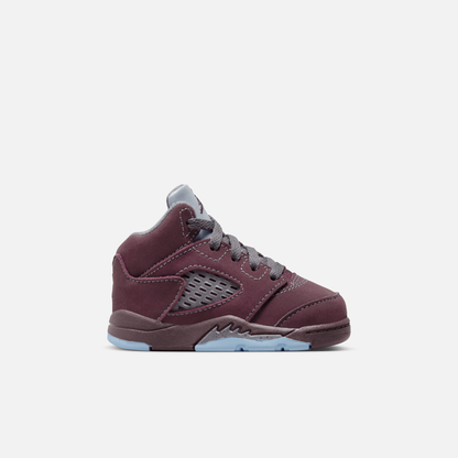 Air Jordan Kids' 5 Retro Burgundy (TD)