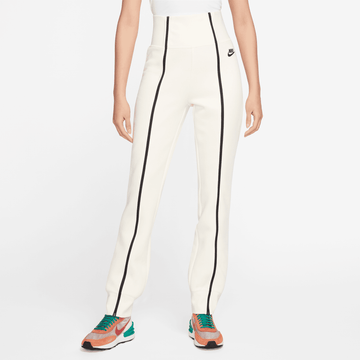 Nike Sportswear Women's High-Waisted White Slim Zip Tech Fleece Pants