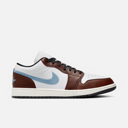 Air Jordan 1 Low SE 'Embroidered Mocha Blue'