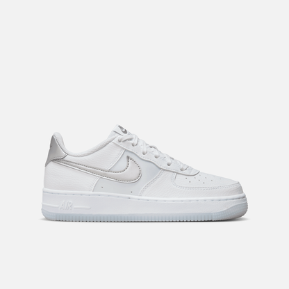 Nike Big Kids' Air Force 1 Low White Football Grey (GS)