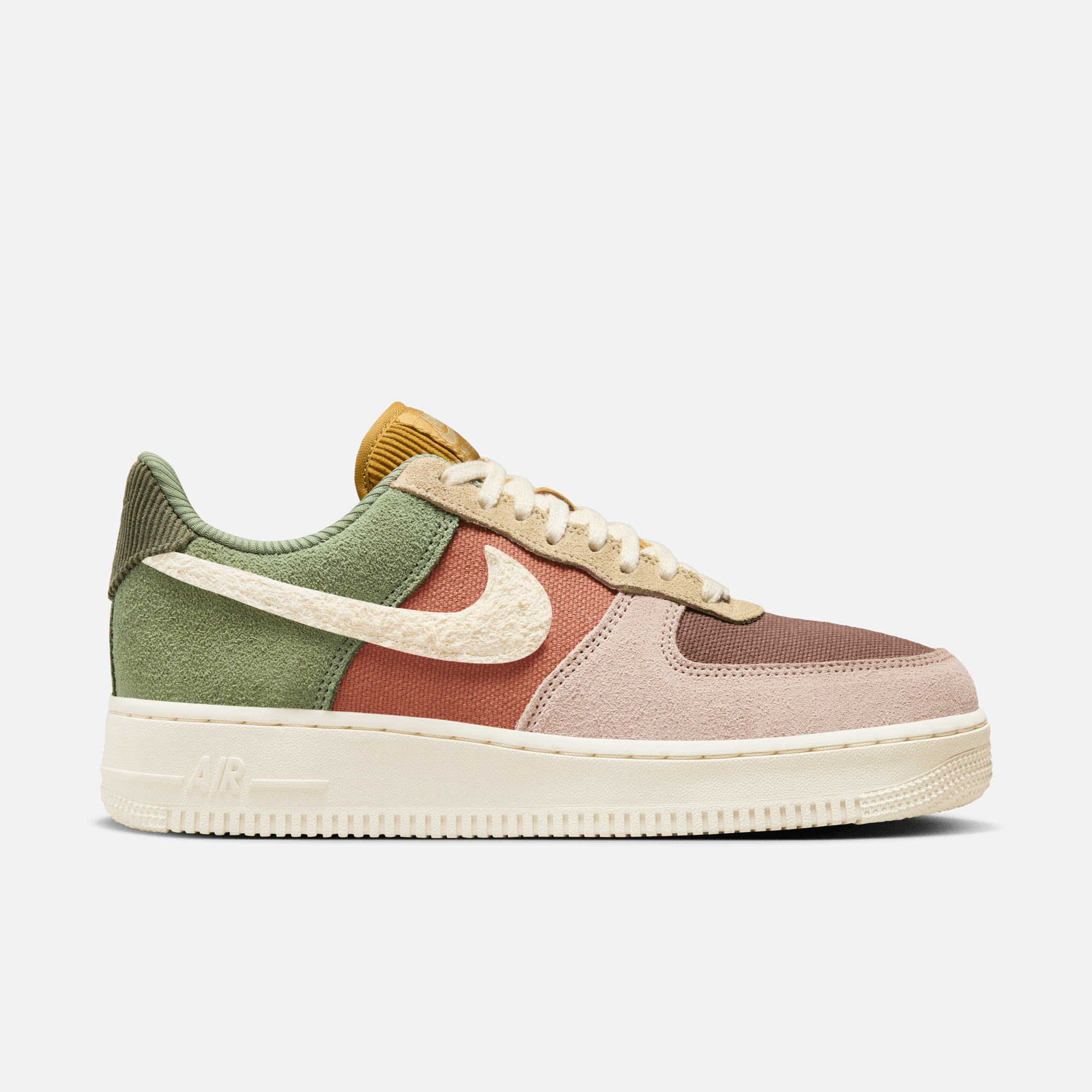 Nike Women's Air Force 1 Low '07 LX Oil Green Pale Ivory