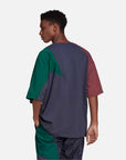 Adidas Adicolor Coloblock T-Shirt Navy Green Adidas
