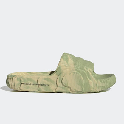 Adidas Adilette 22 Slides 'Magic Lime Desert Sand' Adidas