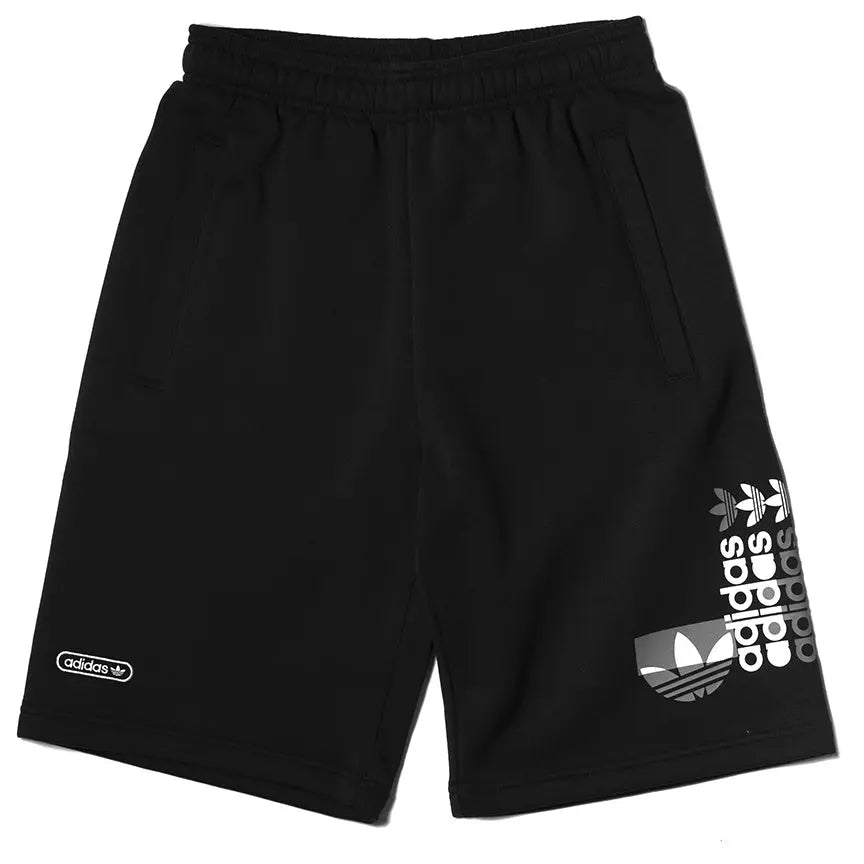 Adidas Forum Fleece Black Shorts Adidas