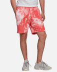 Adidas Men's Essentials Tie Dye Terry Short Pink Adidas