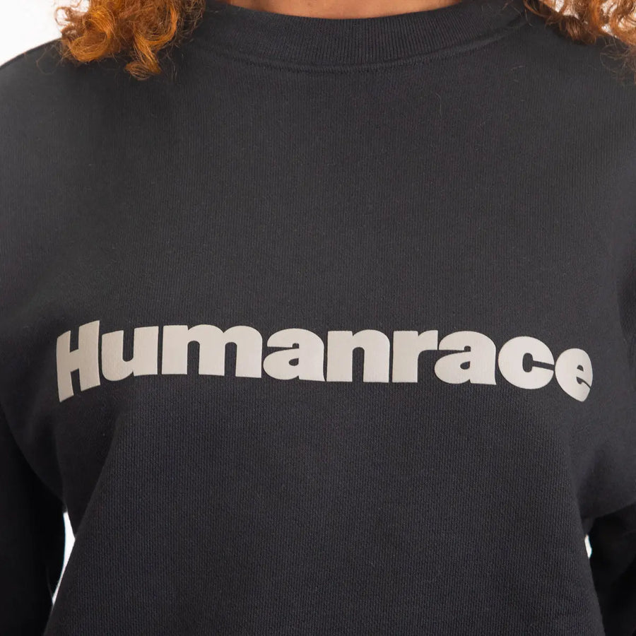 Adidas Pharrell Williams Humanrace Basics Crew Black Adidas