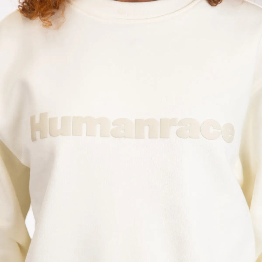 Adidas Pharrell Williams Humanrace Basics Crew Cream Adidas