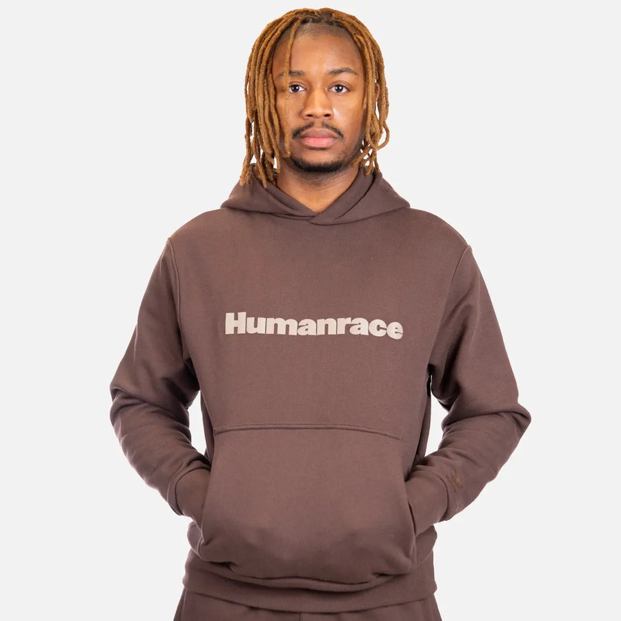 Adidas Pharrell Williams Humanrace Basics Hoodie Brown Adidas