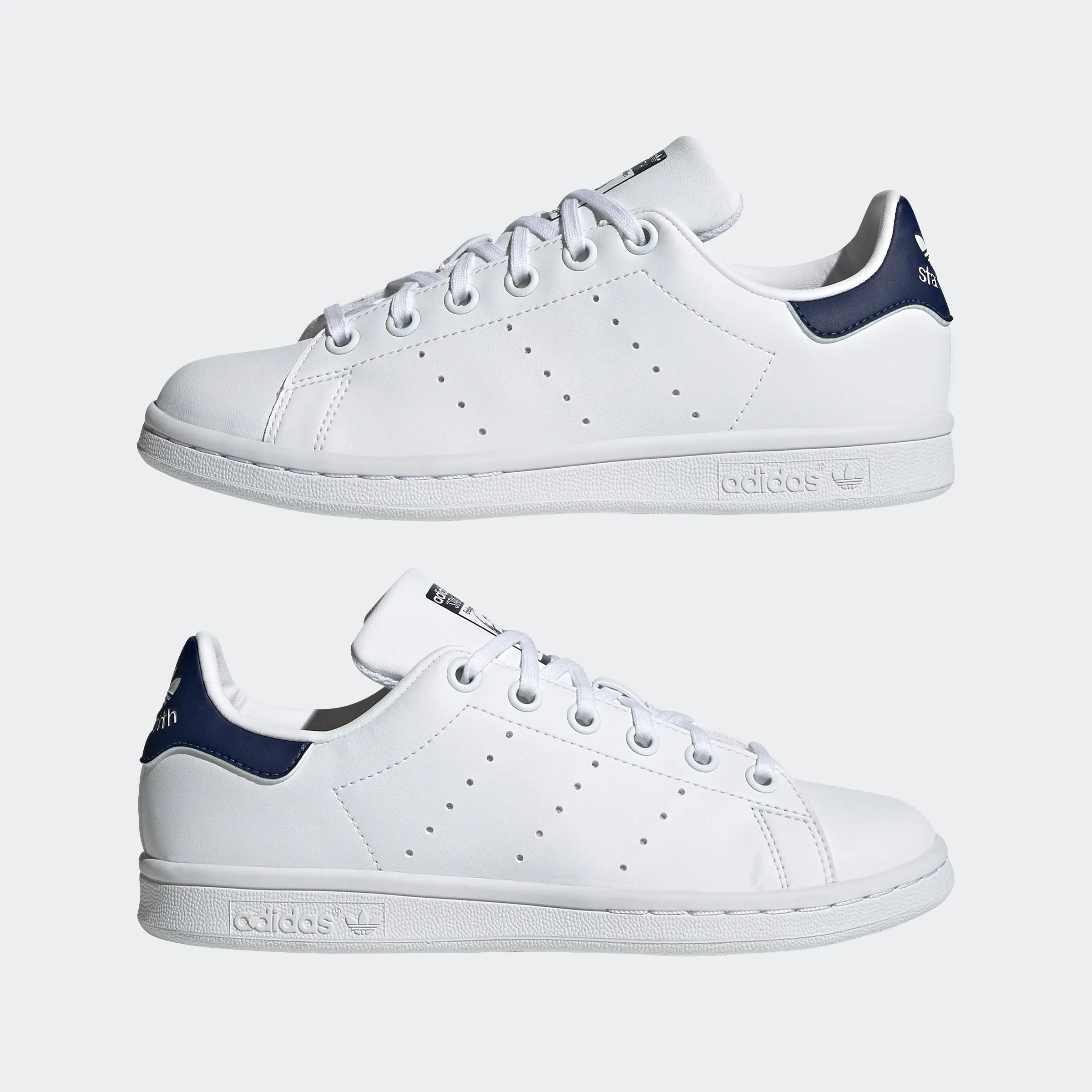 Adidas Stan Smith GS White Navy Puffer Reds