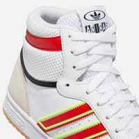 Adidas Top Ten White Red Yellow Adidas