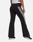 Adidas Women's Flared 3 Stripes Pant Black Adidas